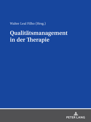 cover image of Qualitaetsmanagement in der Therapie